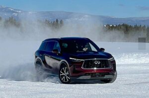 Bring It on Mother Nature: 2023 Infiniti QX60 on Ice