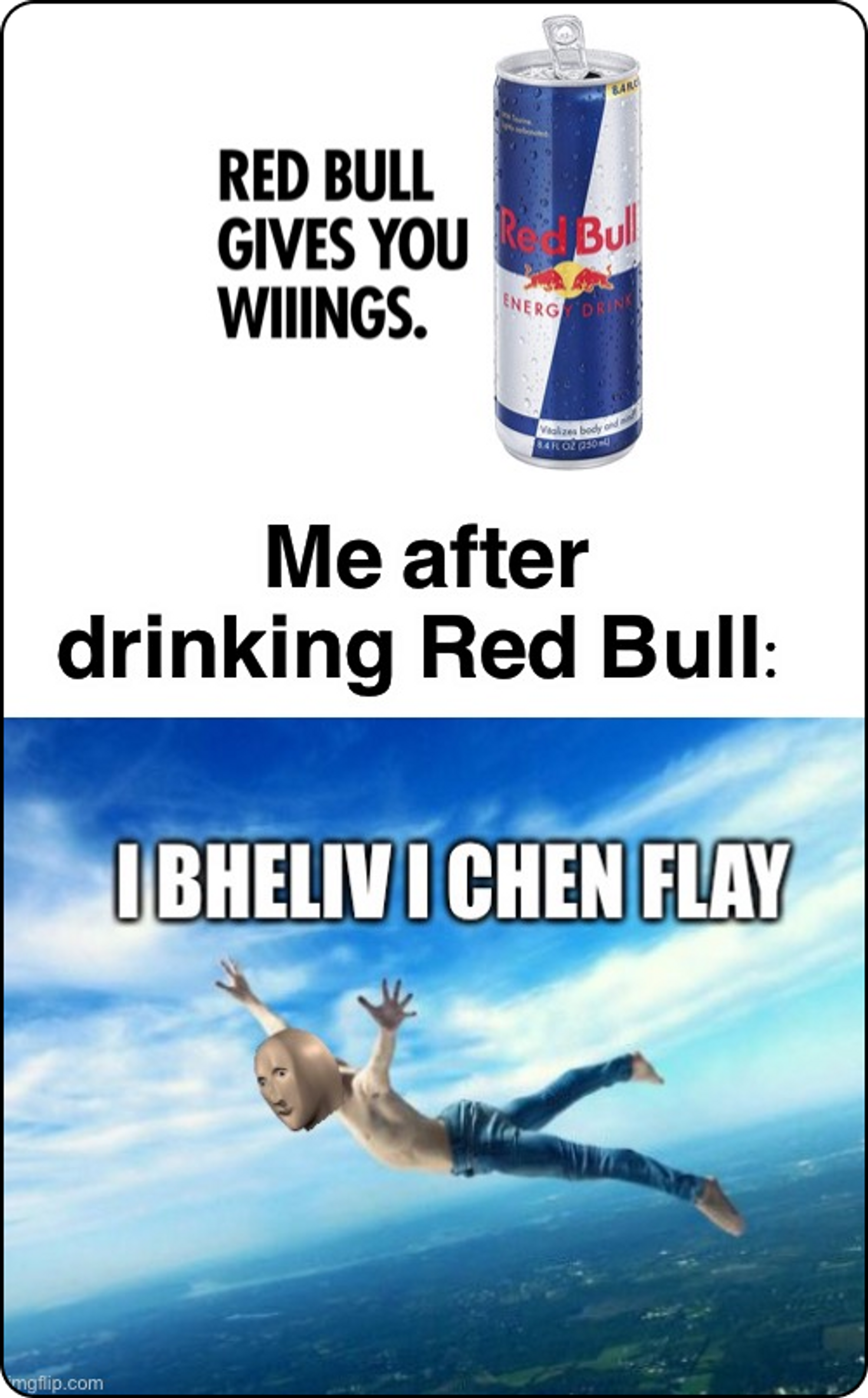 I believe I can fly with RedBull