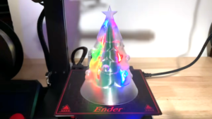 Clear PLA Diffuses LEDs