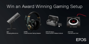 Competição: ganhe um pacote de áudio para jogos premiado da EPOS