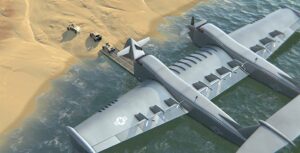 DARPA хочет тяжелый грузовой самолет, способный садиться в море