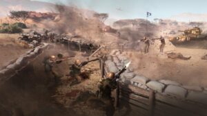Deutsches Afrikakorps Blitz vào Battlefield trong Company of Heroes 3