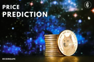 Prognoza ceny Dogecoin: niedźwiedzi wzór stawia cenę DOGE na 10% ryzyku spadkowym