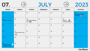 7. E-Commerce-Kalender