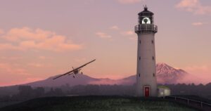 Najnovejša svetovna posodobitev simulatorja letenja daje Novi Zelandiji nekaj preobrazbe
