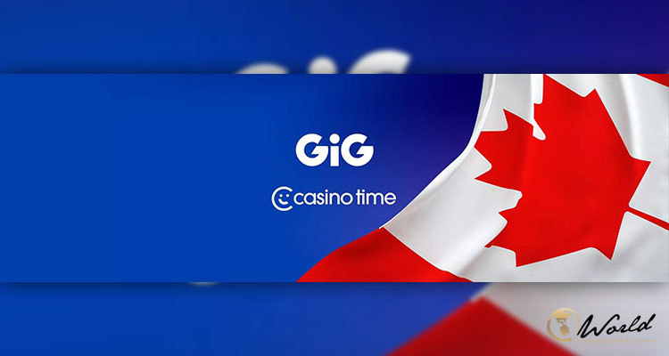 GiG は成長中のオンタリオ市場での Casino Time の拡大を強化する契約を締結しました