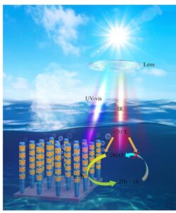تحاكي الخلايا الشمسية المنتجة للهيدروجين عملية التمثيل الضوئي