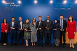 A Kincentric Malajzia legjobb munkaadói szervezeti agilitást és elkötelezettséget mutatnak a tehetség vonzására és megtartására