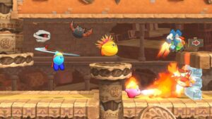 Remaster Switch baru Kirby memiliki kekacauan pertandingan Smash Bros. dengan 4 pemain