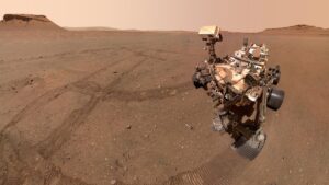 Mars rover färdigställer första provlagringsdepån
