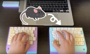Eine mechanische Tastatur ist auch eine Maus