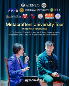 Metacraftersin perustajat vierailevat Filippiinien parhaissa yliopistoissa koulutustapahtumassa