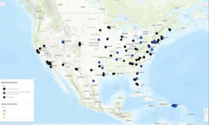 Nyt interaktivt kort viser lokalsamfund, der er påvirket af kræftfremkaldende kemisk ethylenoxid