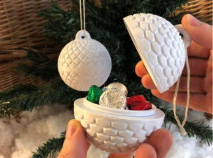 Ornament Containers #3DThursday #3DPrinting