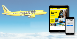 Pasażerowie Spirit Airlines mogą korzystać z szybkiego Wi-Fi na niebie, które zapewnia potężny satelita SES-17