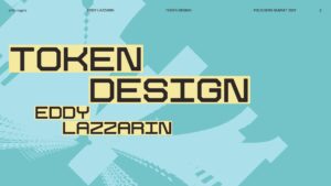 Дизайн токенов: ментальные модели, возможности и новые области дизайна