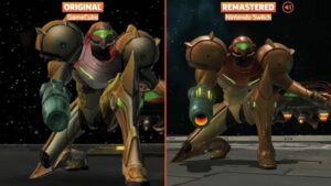 Video: Metroid Prime Remastered comparison (Switch vs. GameCube), gameplay