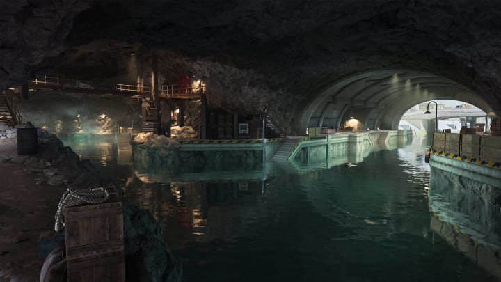 Ondergrondse waterweg.