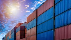 What is a container yard?