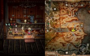 Where to find the armsmaster rusty weapons in Octopath Traveler 2