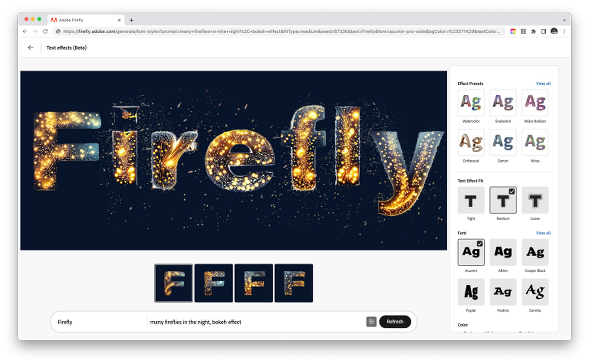 Adobe Firefly AI: ดูการทำงานของ AI ที่มีจริยธรรม