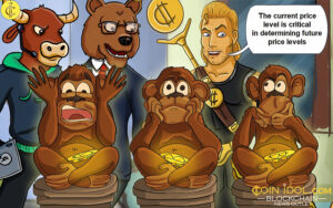 Bitcoin revisited forrige lav på $21,500 XNUMX som selgere truer med å shorte
