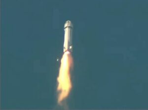 Blue Origin menyalahkan September New Shepard gagal karena kegagalan nozzle mesin