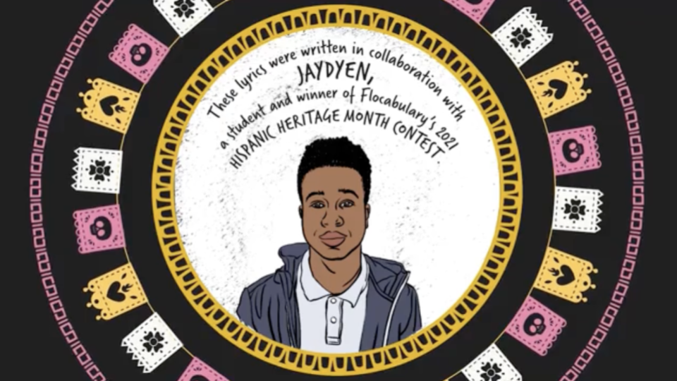 Zwycięzca konkursu studenckiego Jaydyen Black History Month