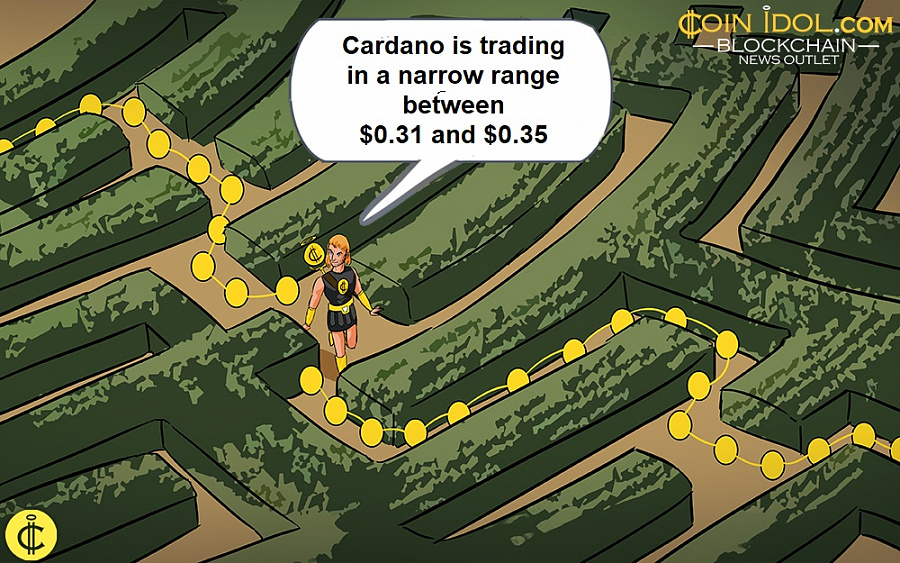 Cardano เข้าสู่ภาวะขาลงและอยู่เหนือระดับ $0.31