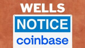 Coinbase'i väljastatud Wellsi teatis SEC-i poolt
