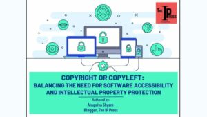 저작권 또는 카피레프트: 소프트웨어 접근성과 지적 재산권 보호에 대한 필요성의 균형