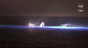 Crew-5-uppdraget slutar med Florida-splashdown