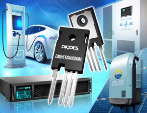 Diodes Inc が N チャネル MOSFET を炭化ケイ素製品ポートフォリオに追加