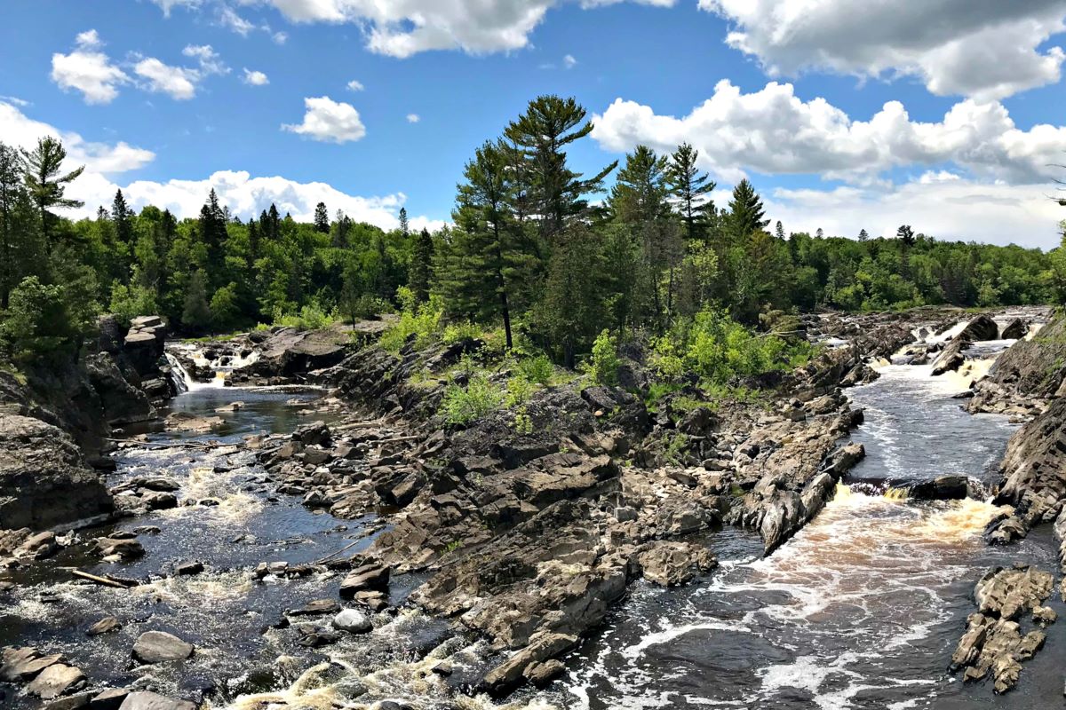 parco statale di jay cooke vicino a duluth mn