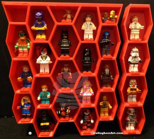 Дисплей для вашої МІНІ-ФІГКИ LEGO або інших предметів колекціонування #3Dчетвер #3Dдрук