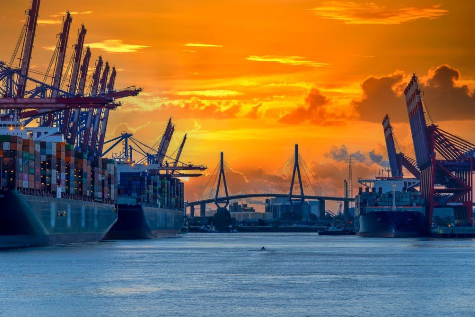 Havnearbeiderstreik rammer lasthåndtering i tyske havner