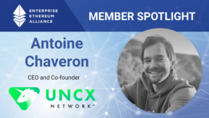 Miembro destacado de EEA con el CEO y cofundador de UNCX Network, Antoine Chaveron