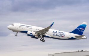 تقوم شركة طيران أتلانتيك الجوية في جزر فارو برحلات إلى الولايات المتحدة في أغسطس