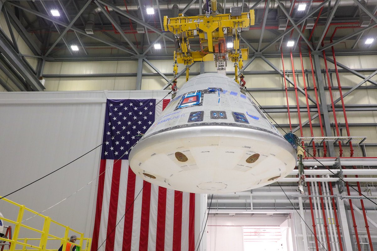 Primeiro voo de astronautas na espaçonave Starliner da Boeing é adiado para julho