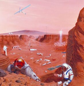 Karusta hiekasta äärimmäiseen arkkitehtuuriin: Marsin ensimmäisen metropolin rakentaminen