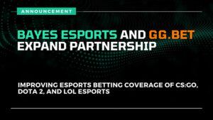 GG.Bet ja Bayes Esports laiendavad reaalajas andmeside partnerlust