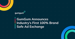A GumGum bejelentette az iparág első 100%-ban márkabiztos hirdetési cseréjét