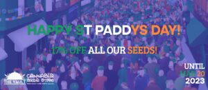 Glad St Paddys Day! 17 % rabatt på kampanj