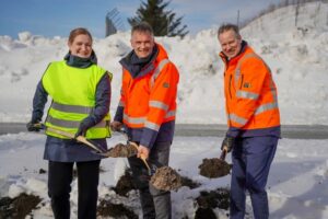 Journée historique pour Bodø, Norvège : première pelletée de terre du nouvel aéroport