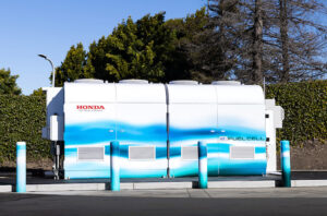 Hondas stationære brændselscelle uden emission giver backup-strøm til et datacenter
