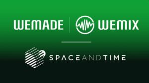 韩国游戏巨头 Wemade 与 Space and Time 合作，为区块链和游戏服务提供动力