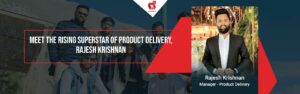 Maak kennis met de opkomende superster van productlevering, Rajesh Krishnan op #WeAreLogiNext