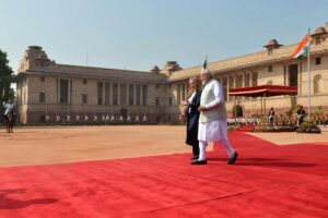 Meloni visits India, UAE to patch up old defense kerfuffles