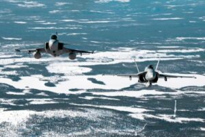Los países nórdicos combinan el poder aéreo de combate