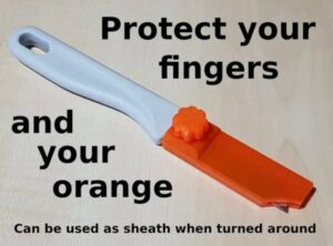 Orange peeler #3DThursday #3DPrinting